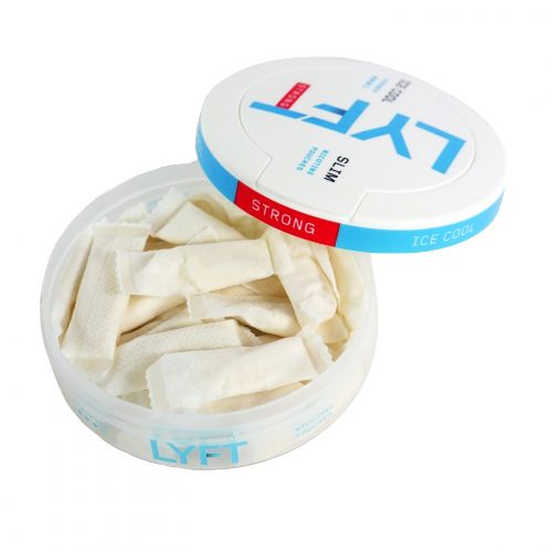 LYFT Ice Cool Strong Mint Slim All White Portion