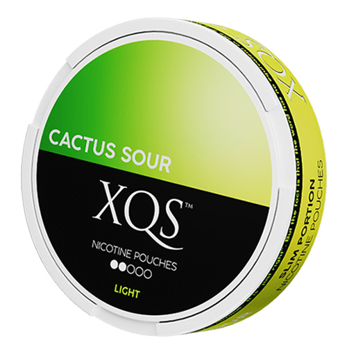 XQS Cactus Sour Slim LIGHT All White Portion
