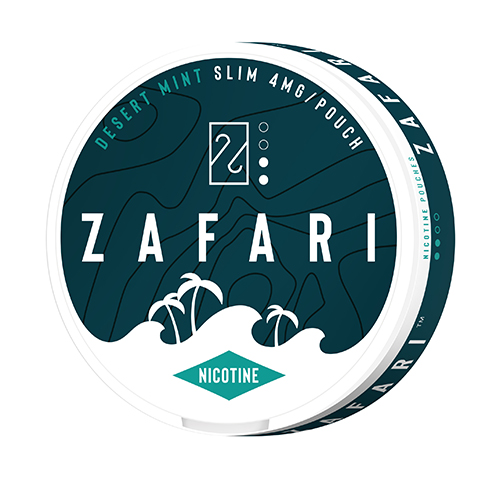 Zafari Desert Mint Nicotine Pouches 4mg