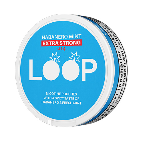 Loop Habanero Mint Extra Strong All White