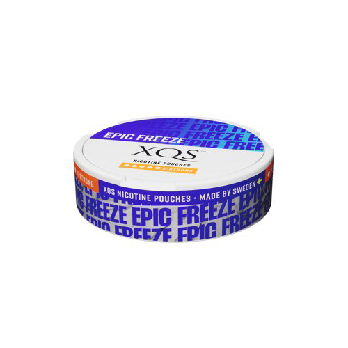 XQS Epic Freeze Slim X-strong All White Portion | Cigge
