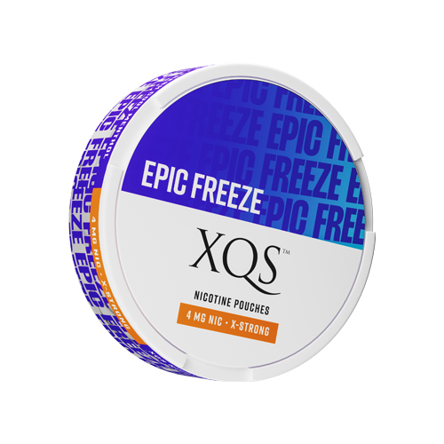 XQS Epic Freeze Slim LIGHT All White Portion | Cigge