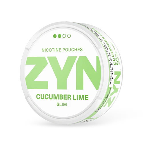 ZYN Slim Cucumber Lime All White Portion